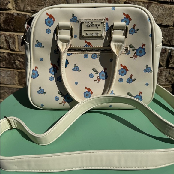 Loungefly Handbags - Loungefly Disney Fox and Hound Floral Crossbody Bag